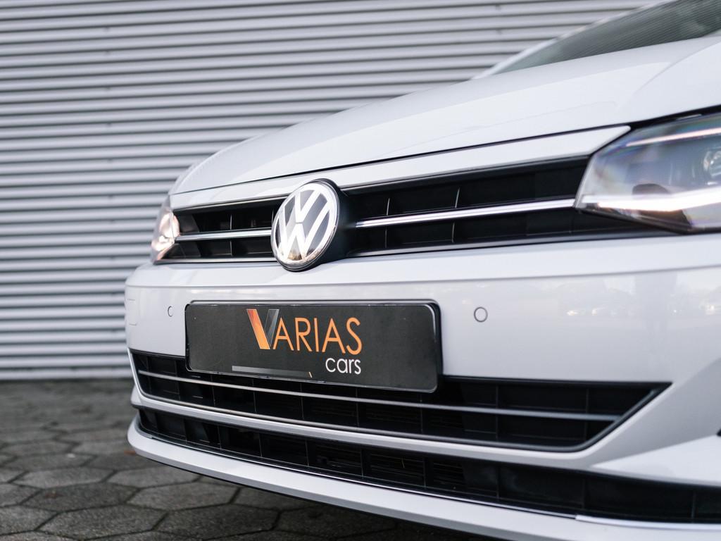 Volkswagen POLO 1.0 TSI Highline Dsg Xenon Navi Cruise Camer, Auto's, Volkswagen, Stof, Gebruikt, 95 pk, Wit