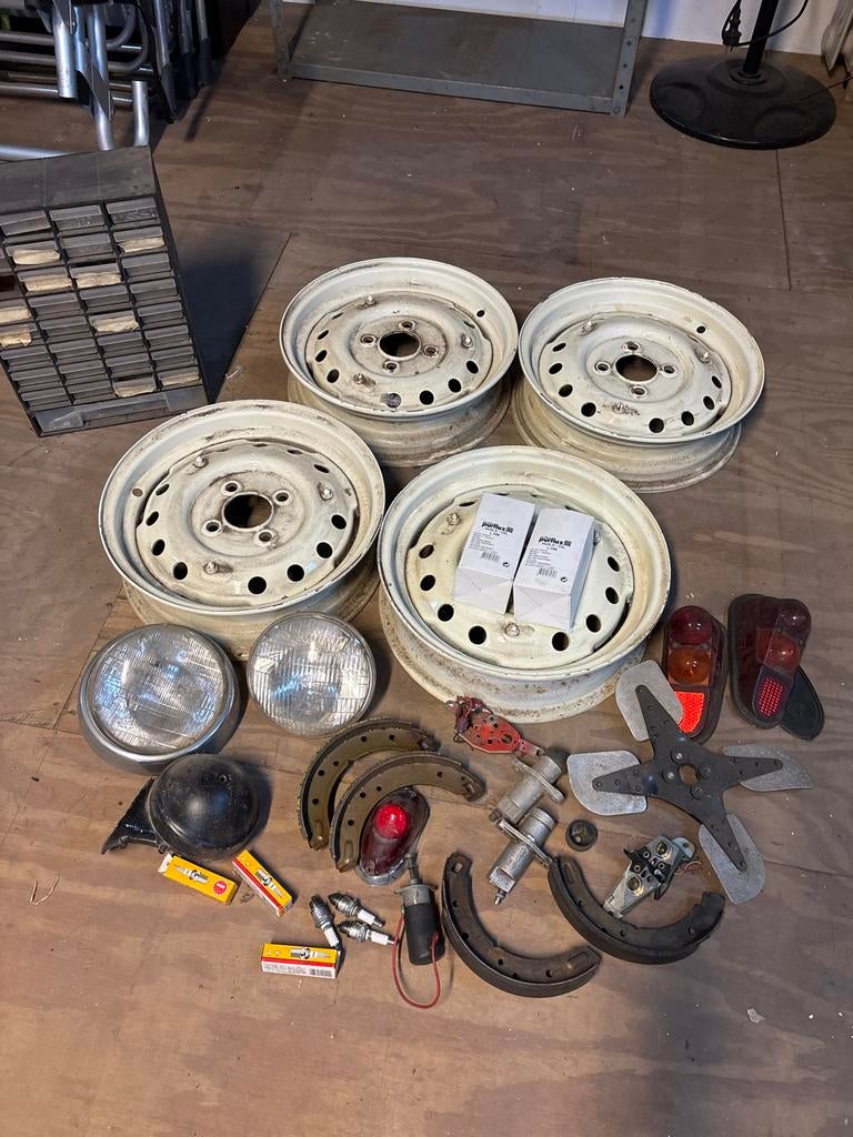 Onderdelen voor Triumph TR3a restauratie, Ophalen, Gebruikt, Triumph