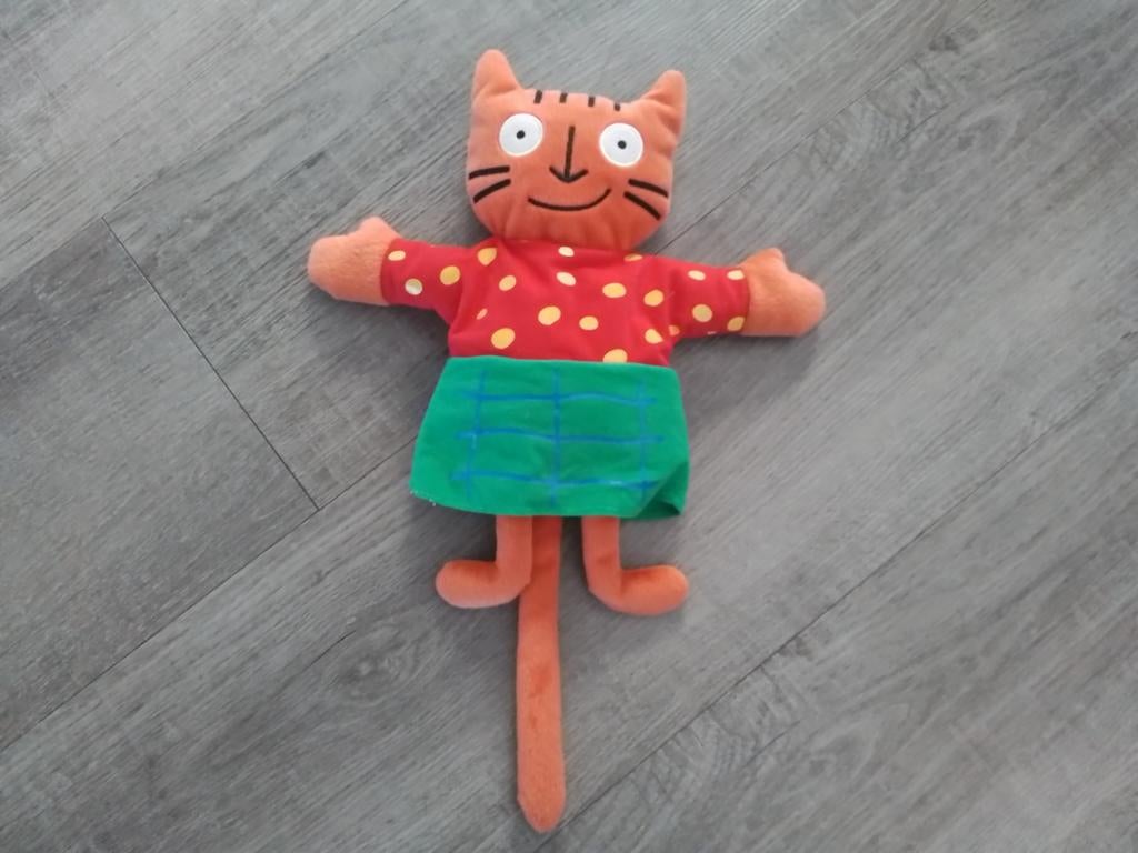 Jan jutte handpop poes, Ophalen of Verzenden, Zo goed als nieuw