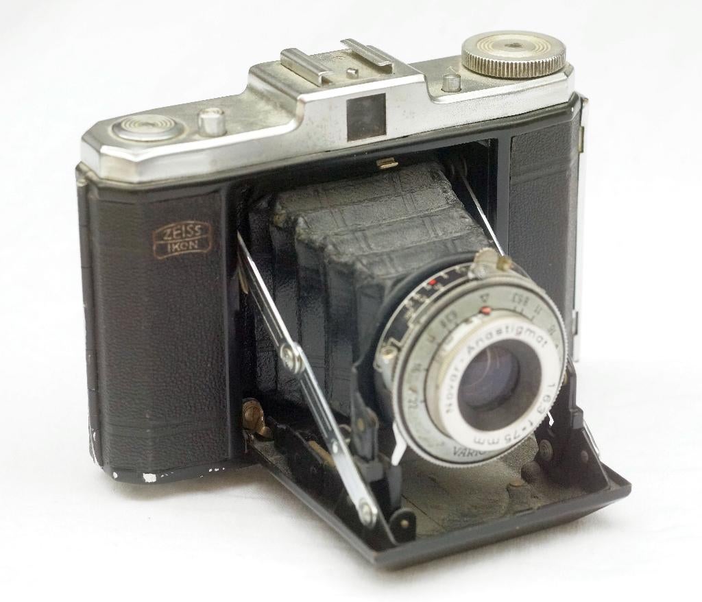 Zeiss Ikon Nettar 517/16 met Novar 75mm f6.3 (517716), Ophalen of Verzenden, Compact, Overige Merken