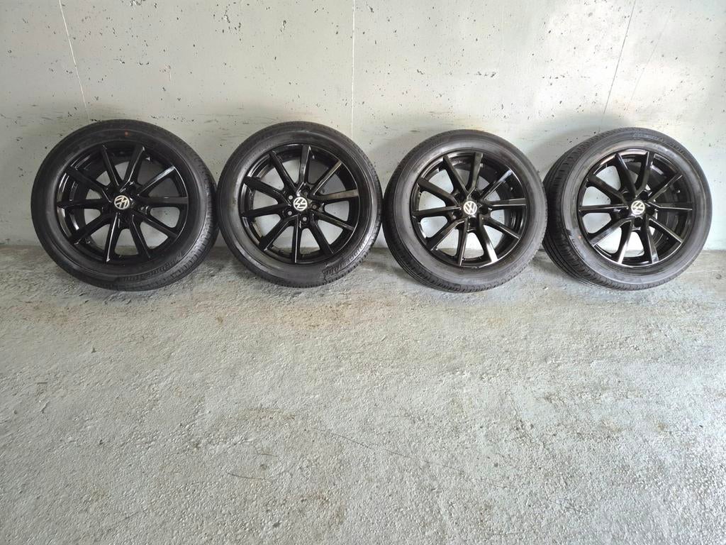 5x100/ 16inch VW POLO/SEAT IBIZA/ AUDI A1 SKODA RAPID VELGEN, Ophalen, 16 inch, Banden en Velgen, 195 mm