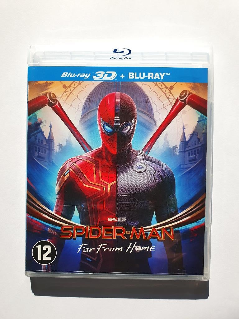 SpiderMan Far From Home 3D + 2D (2 disc), Ophalen of Verzenden, Zo goed als nieuw, Actie