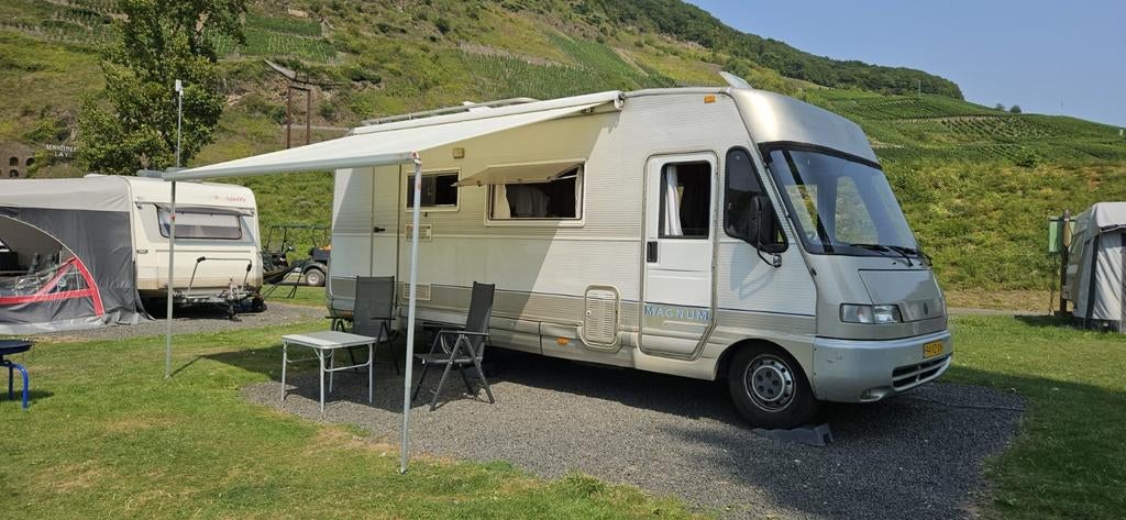 FIAT Elnagh Magnum camper uit 1997 met veel charme!, Caravans en Kamperen, Campers, Integraal, Fiat, 6 tot 7 meter, Fiat