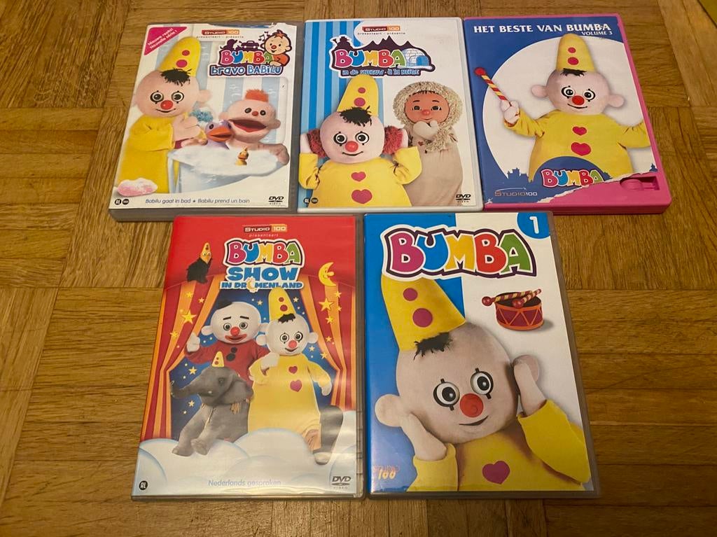 5x Bumba DVD, Alle leeftijden, Ophalen of Verzenden, Zo goed als nieuw