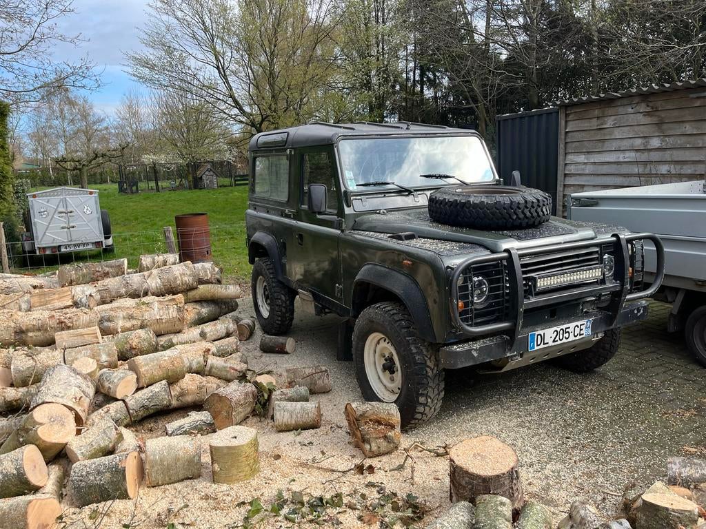 Land rover defender 90 oldtimer 1986 wegenbelastingvrij, Auto's, Land Rover, Bedrijf, Defender, Diesel, Euro 4, SUV of Terreinwagen