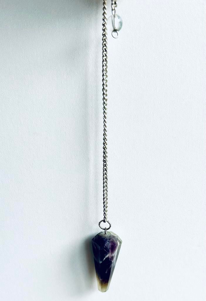 Amethist Pendel van 3,5x1,5cm, Spiritueel, zie info, Ophalen of Verzenden, Nieuw