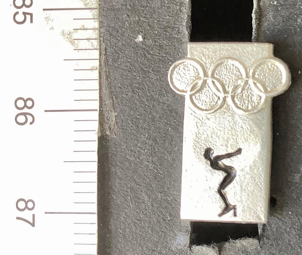 speld, Olympische spelen, zwemmen (b3, Verzamelen, Verzenden, Gebruikt, Sport, Speldje of Pin