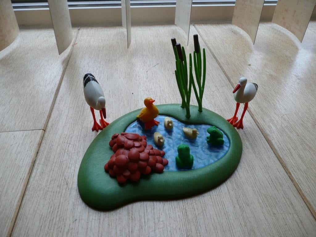 Playmobil eendenvijver, Ophalen of Verzenden, Zo goed als nieuw, Complete set