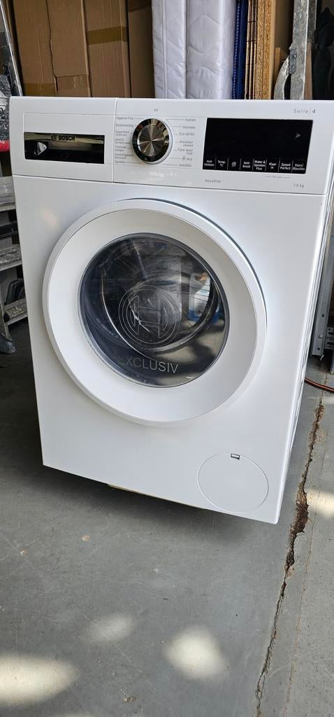 Bosch Serie 4 Exclusiv wasmachine 9 kg, Ophalen, 1200 tot 1600 toeren, Minder dan 85 cm, 8 tot 10 kg