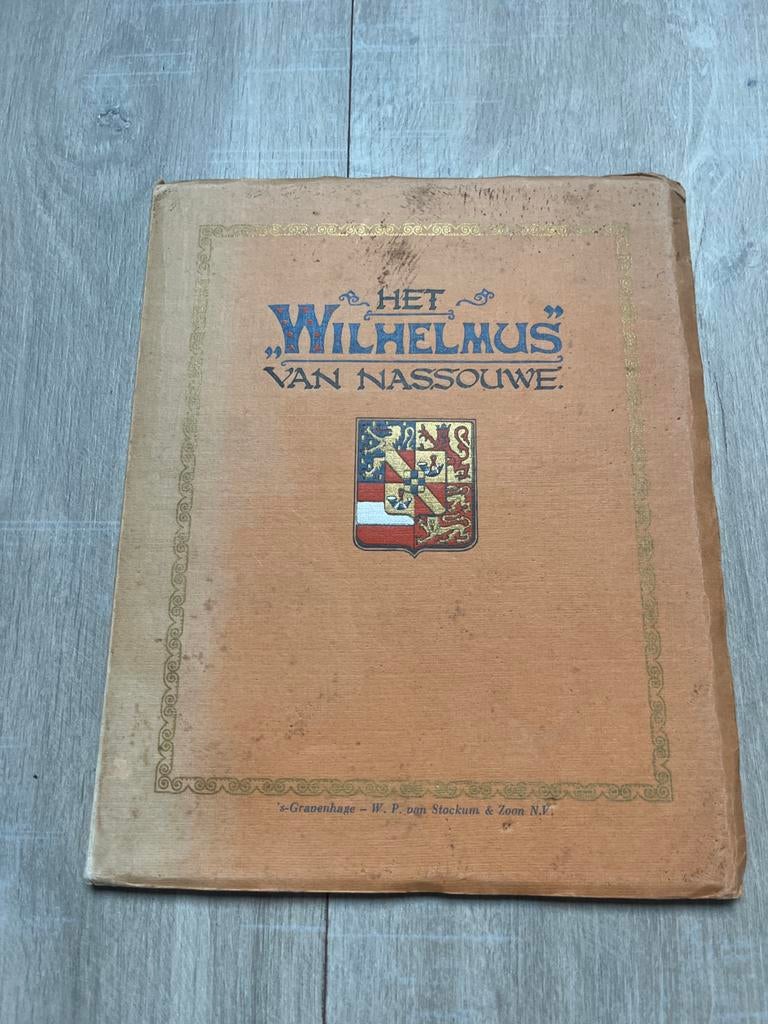 Antiek boekje: Het Wilhelmus van Nassouwe (1912), Antiek en Kunst, Antiek | Boeken en Bijbels, Ophalen of Verzenden