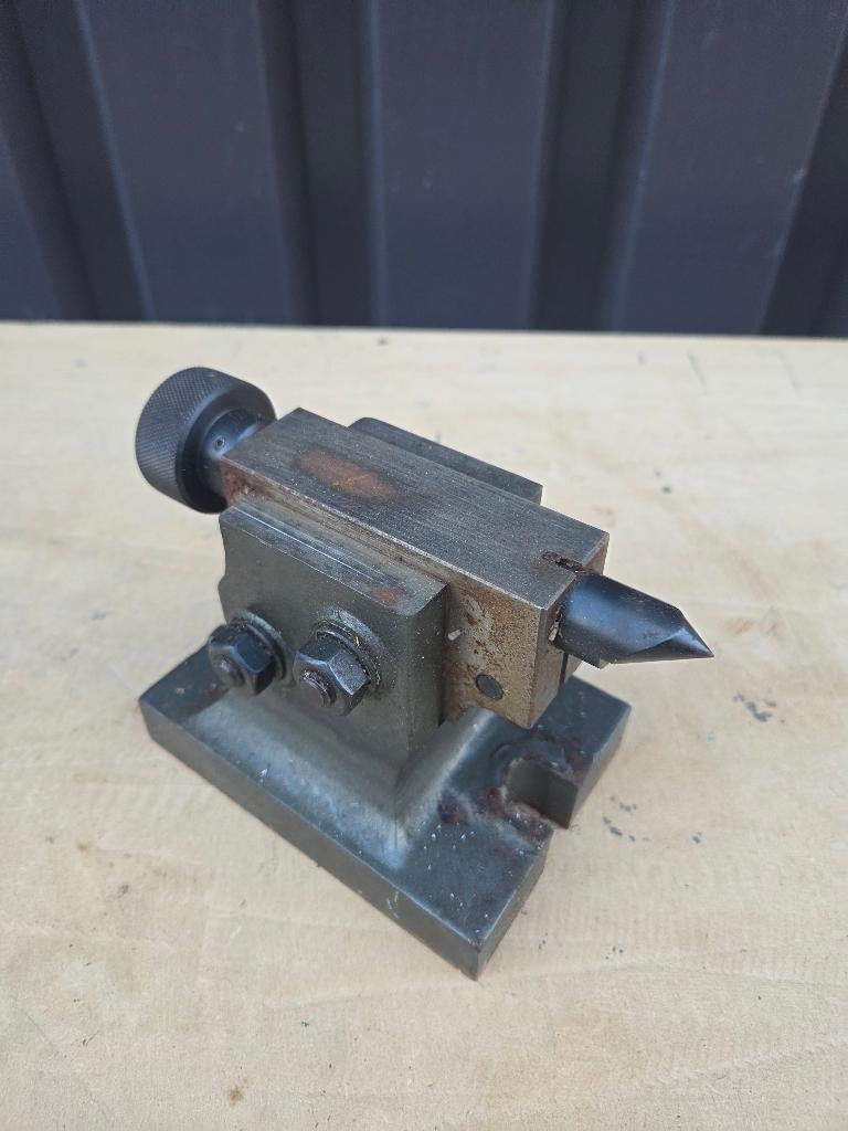 Tegencenter / Tegenover de spilkop, Ophalen of Verzenden, Gebruikt, Metaaldraaibank