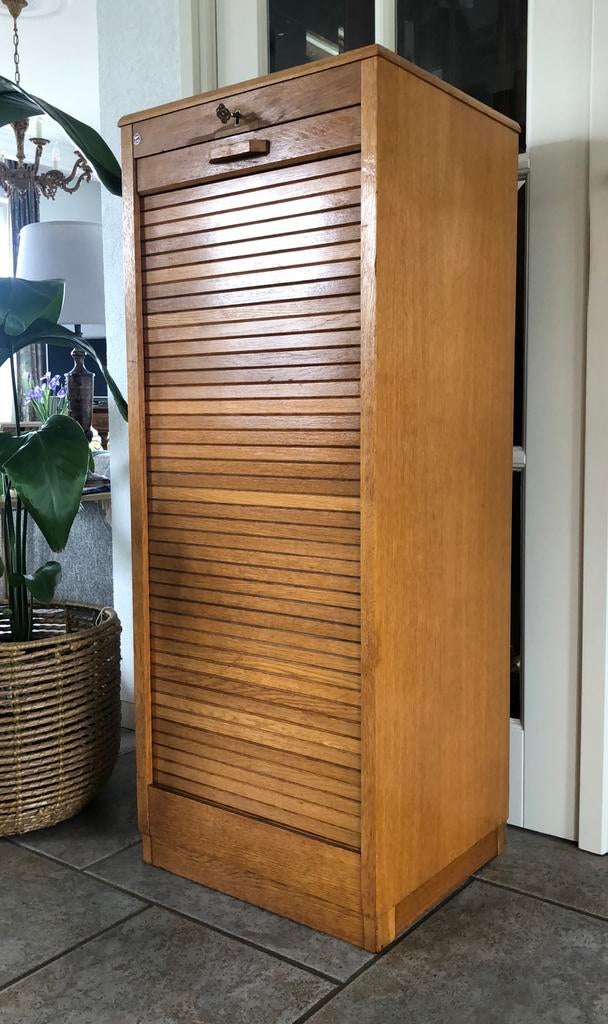 Eeka rolluik kastje met 5 lade’s in nette staat !, Ophalen, Minder dan 50 cm, Gebruikt, 100 tot 150 cm