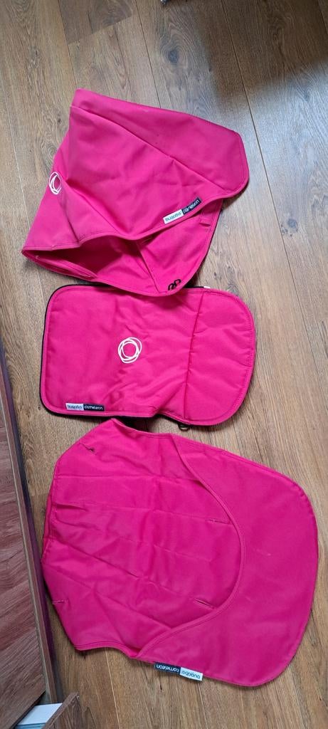 Bugaboo Cameleon roze aankleding, Kinderen en Baby's, Buggy's, Ophalen of Verzenden, Zo goed als nieuw, Overige merken