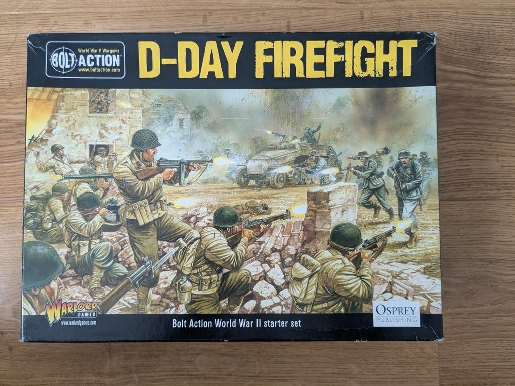 Bolt Action D-Day Firefight, Hobby en Vrije tijd, Wargaming, Ophalen of Verzenden, Nieuw, Historisch, Figuurtje(s)