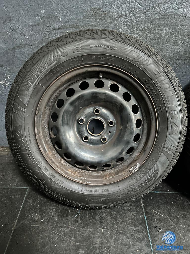 9mm! Originele VAG VW Golf Caddy Audi A3 Leon 15 inch stalen, Gebruikt, 15 inch, -, -