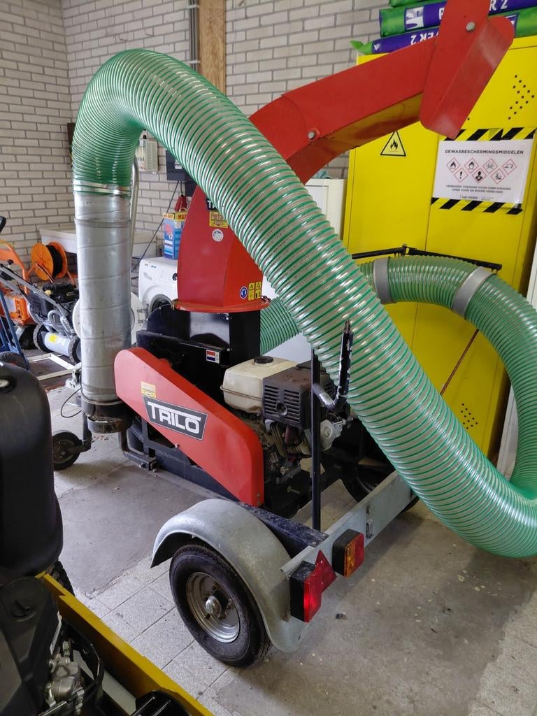 Trilo SU40 Bladzuiger met Honda Motor, Ophalen, Gebruikt, Trilo