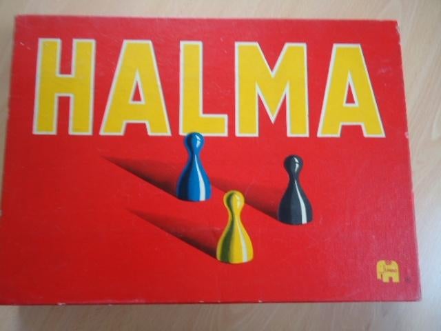 Halma, vintage bordspel. Jumbo, Een of twee spelers, Ophalen of Verzenden, Gebruikt, Jumbo