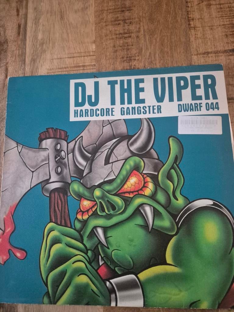 DJ The Viper - Hardcore Gangster (Dwarf Records Vinyl), Ophalen of Verzenden