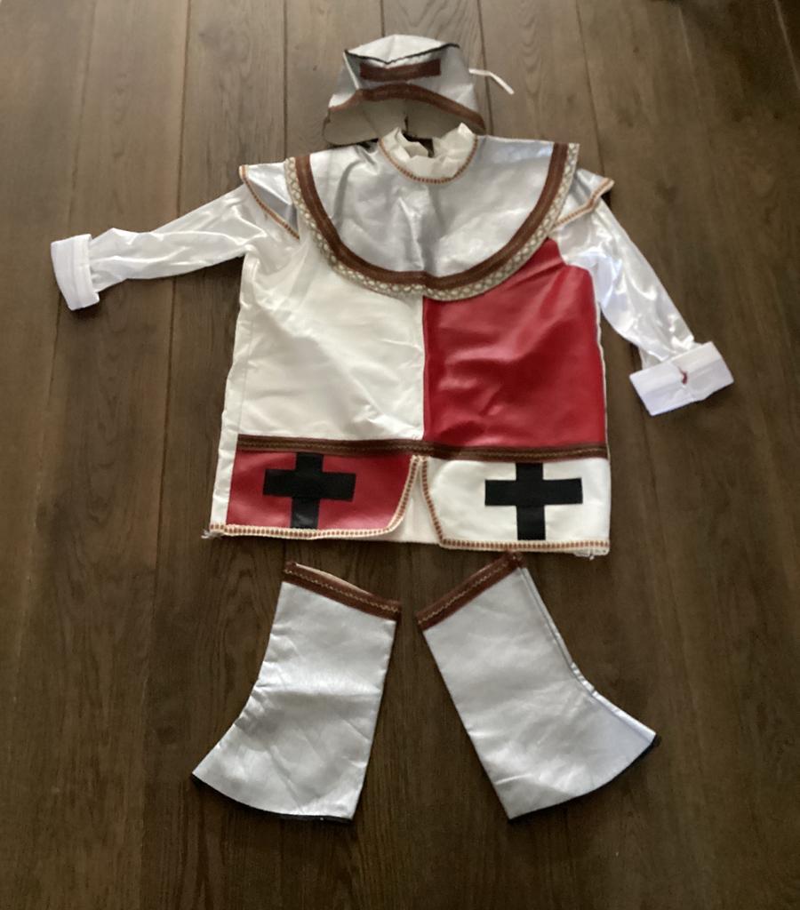 RIDDER RIDDERPAK VERKLEDEN CARNAVAL, Ophalen of Verzenden, Gebruikt, Jongen of Meisje