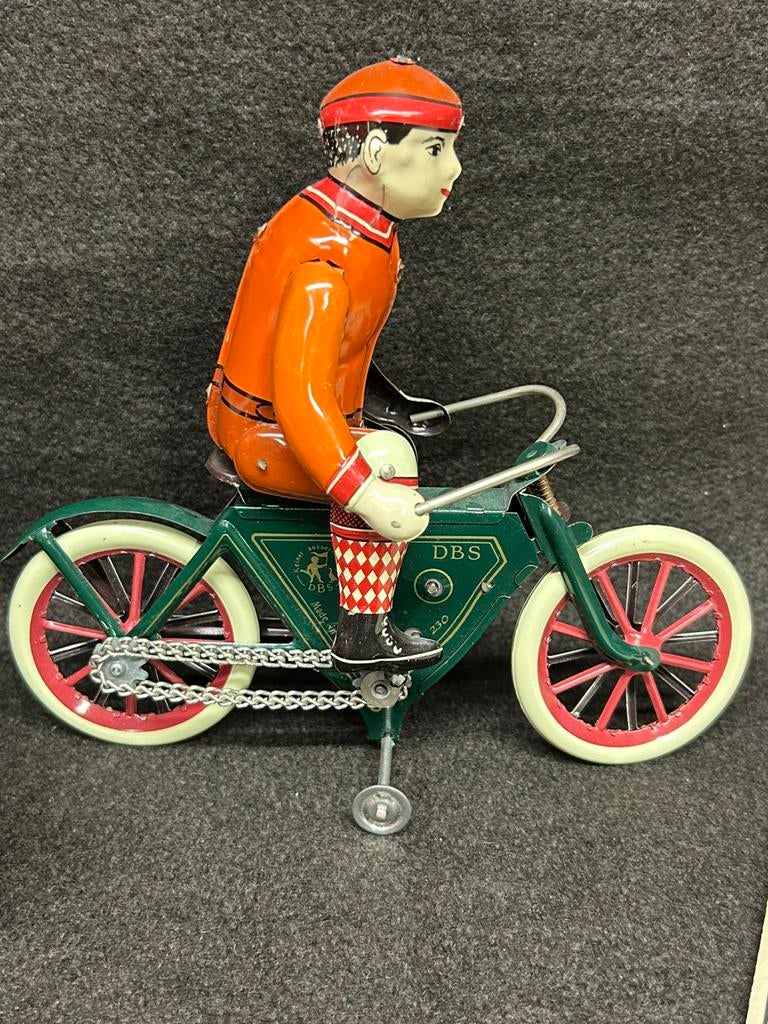 Blikken motorijder, Antiek en Kunst, Antiek | Speelgoed, Ophalen of Verzenden