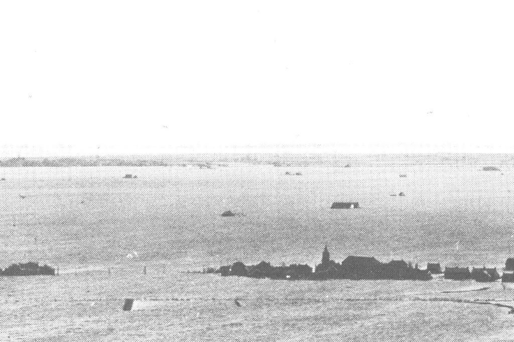 992212 Schouwen Duiveland ZL Watersnoodramp onbeschreven, Verzamelen, Ansichtkaarten | Nederland, Ophalen of Verzenden, 1980 tot heden