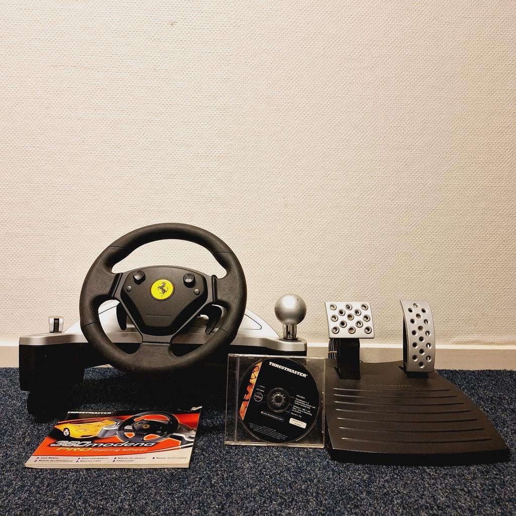 Thrustmaster 360 Modena Pro - Racing Wheel - PC - Compleet, Gebruikt, ., Ophalen of Verzenden, .