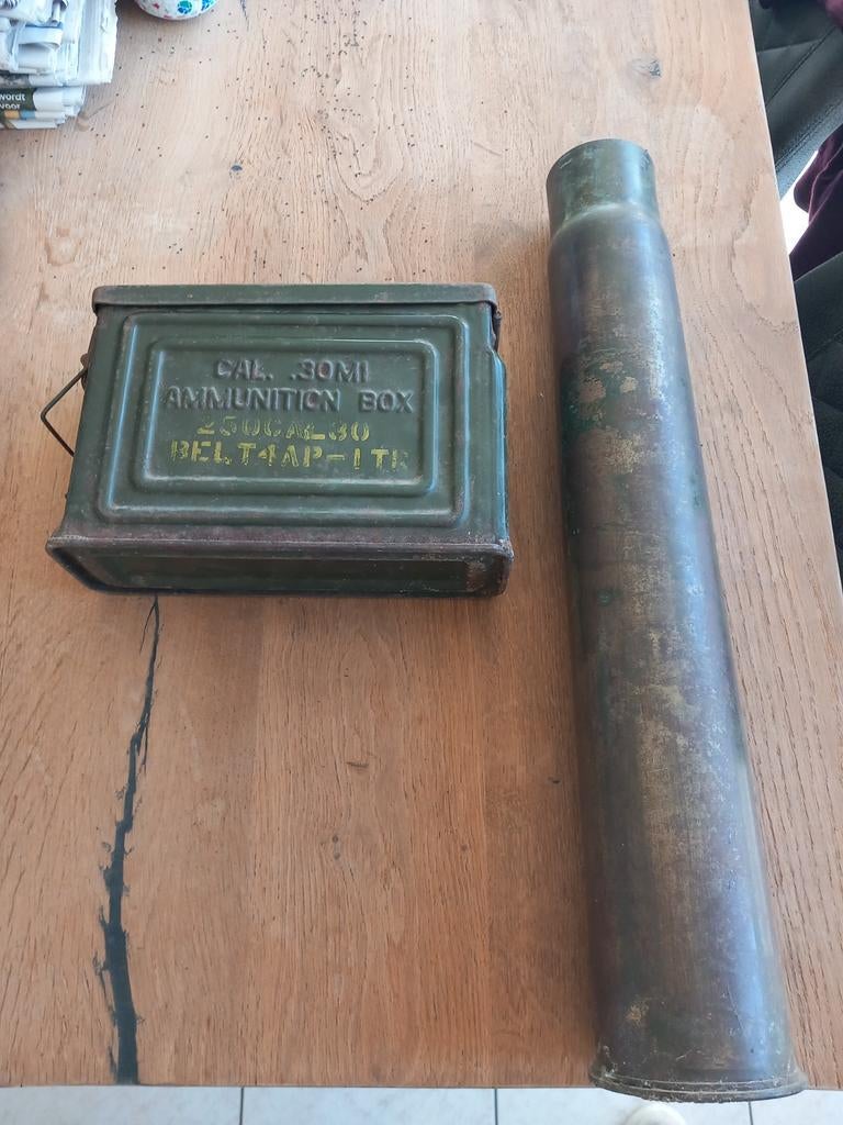 Amerikaans Lotje WO2, origineel, Ophalen of Verzenden, Landmacht, Amerika, Hulzen of Bodemvondsten