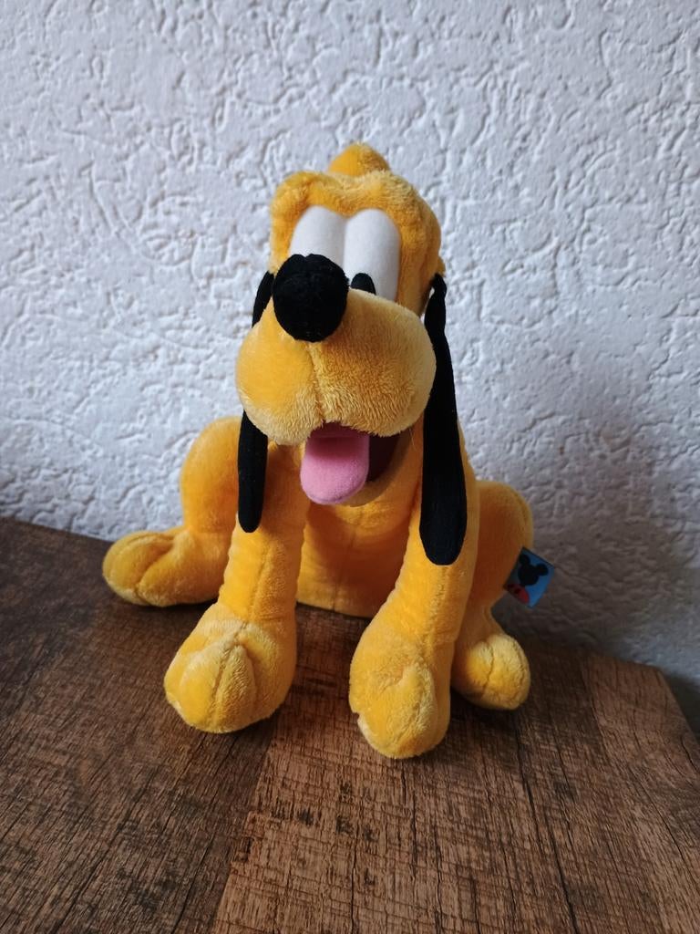 Leuke Disney Pluto knuffel, Ophalen of Verzenden, Goofy of Pluto, Gebruikt, Knuffel
