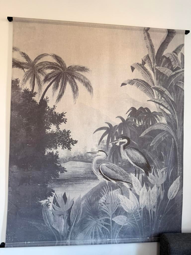 Wanddoek, Ophalen, Zo goed als nieuw