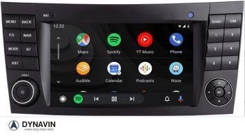 Radio Navigatie Mercedes E klasse W211 Android 15 carplay, Auto diversen, Autoradio's, Nieuw, Ophalen of Verzenden