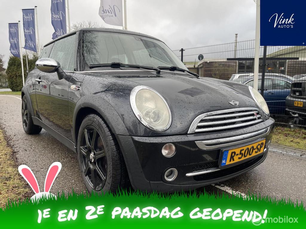 Mini Mini 1.6 Cooper Park Lane| Cooper S Look | Lederen Bekl, Gebruikt, Zwart, 4 cilinders, 4 stoelen