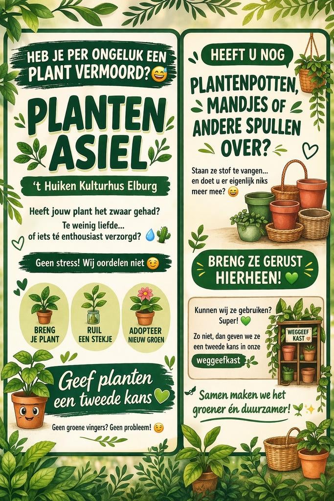 Plantjes, Ophalen of Verzenden, Zegels, Bonnen of Punten