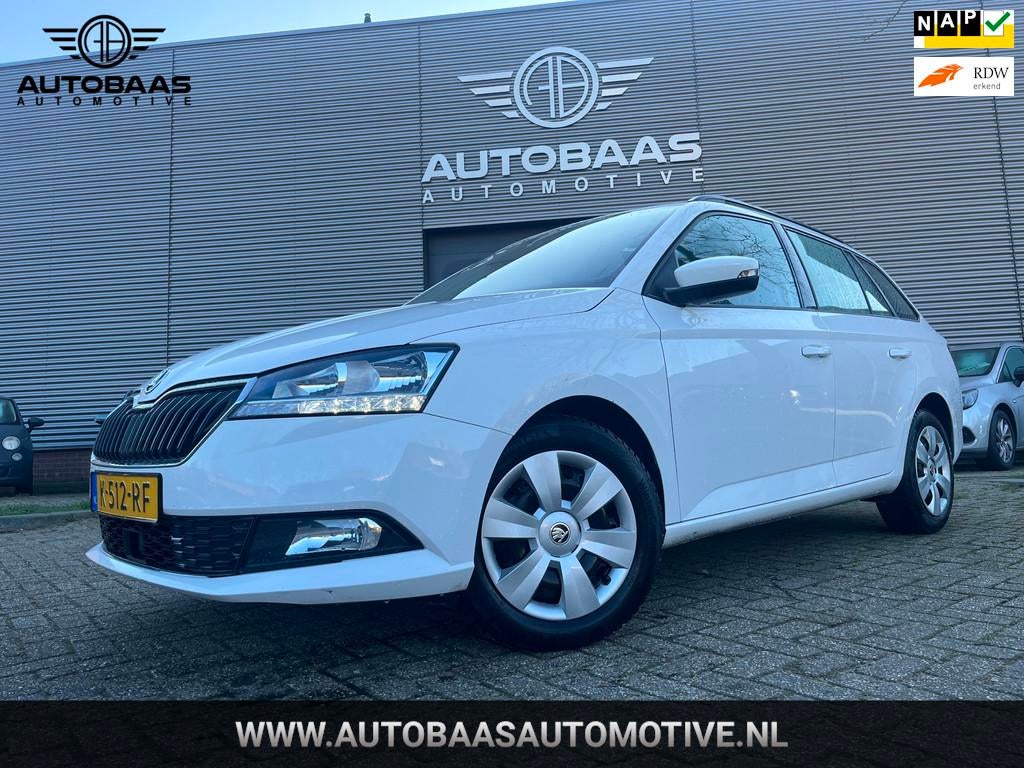 Skoda Fabia Combi 1.0 TSI Ambition AUTOMAAT+NL-AUTO+NAP+1EIG, Gebruikt, 95 pk, Wit, Origineel Nederlands