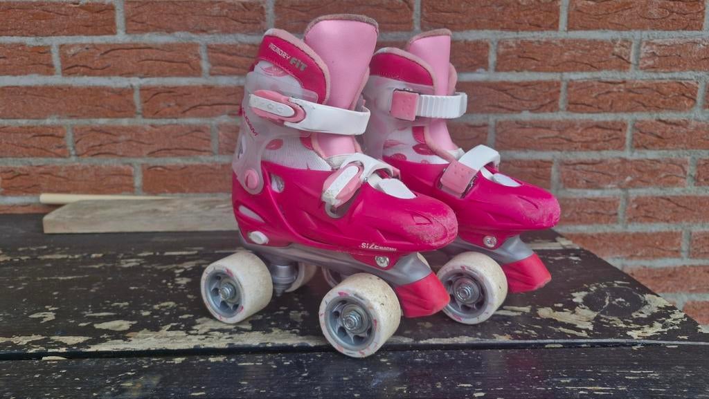 GRATIS rolschaatsen, Kinderen en Baby's, Speelgoed | Buiten | Rolschaatsen, Ophalen of Verzenden, Verstelbaar, Gebruikt