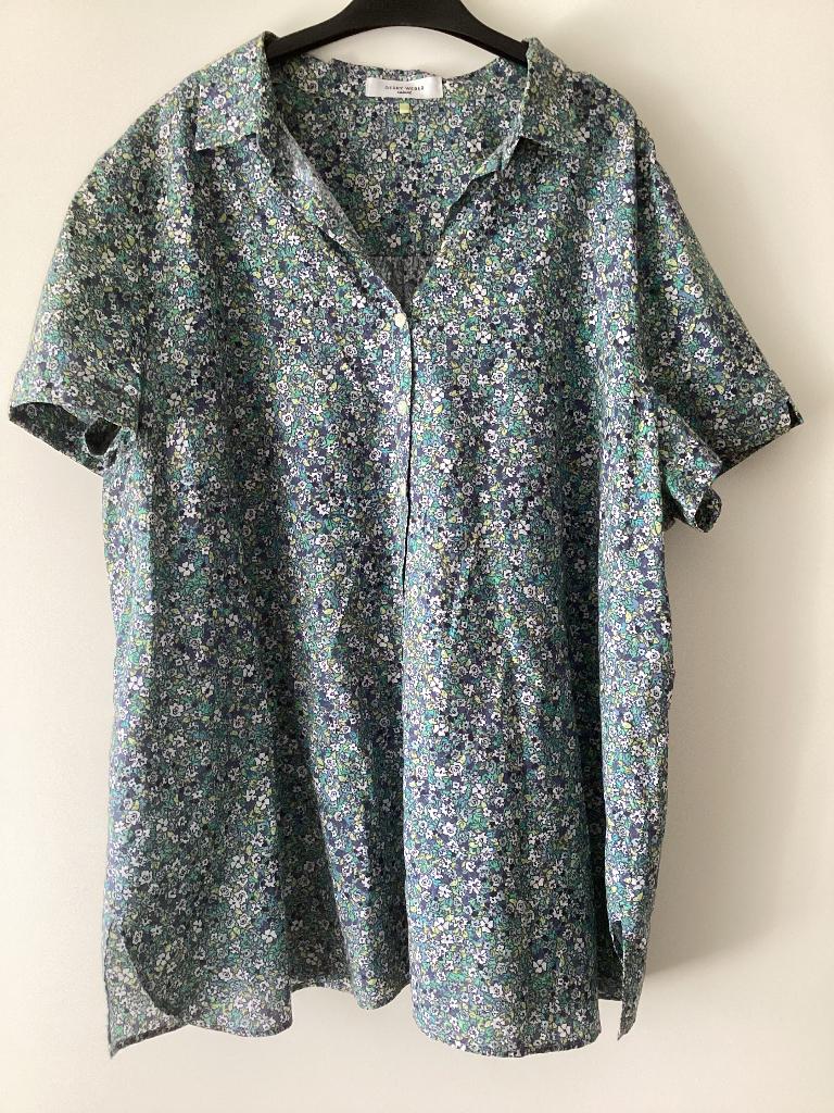 Zomerse blouse, Gerry Weber, maat 48, zgan, Kleding | Dames, Overige kleuren, Maat 46/48 (XL) of groter, Ophalen of Verzenden