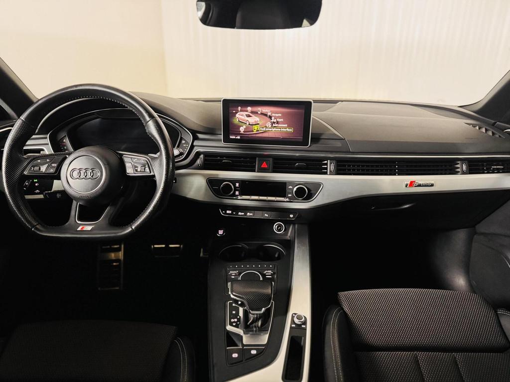 Audi A4 1.4 TFSI S LINE|CAMERA|CARPLAY|SFEERVERLICHTING, Automaat, Gebruikt, Zwart, 4 cilinders
