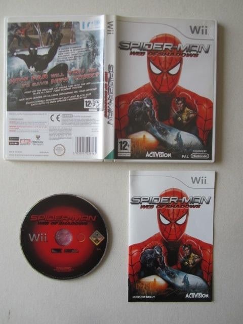 Spiderman Spider Man Nintendo Wii, Avontuur en Actie, 1 speler, Ophalen of Verzenden, Zo goed als nieuw