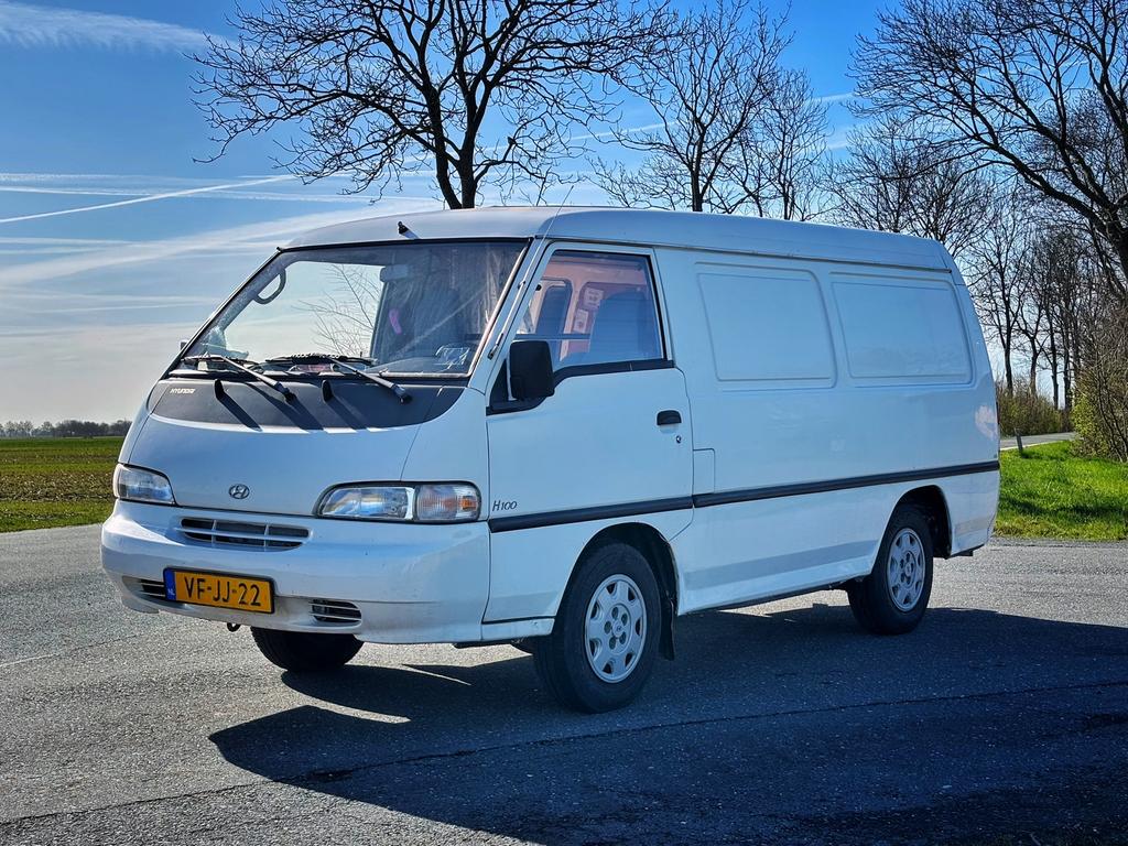 Hyundai H100 2.5 buscamper benzine / bestelbus, Caravans en Kamperen, Campers, Overige merken, Tot en met 2, 7 tot 12 maanden geleden