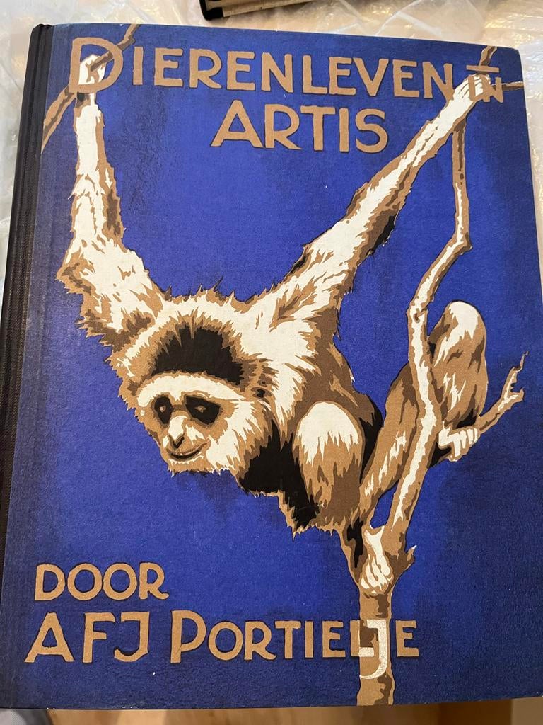 Dierenleven in Artis - A.F.J. Portielje (1939), Ophalen of Verzenden, Gelezen, Overige diersoorten