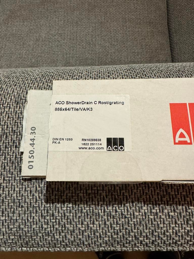 Drain, Ophalen, Zo goed als nieuw, Douche