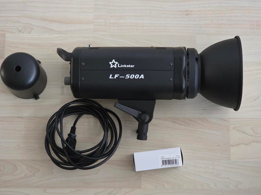 Linkstar studioflitser LF-500A, Audio, Tv en Foto, Fotografie | Fotostudio en Toebehoren, Gebruikt, Lamp of Flitsset, Ophalen of Verzenden