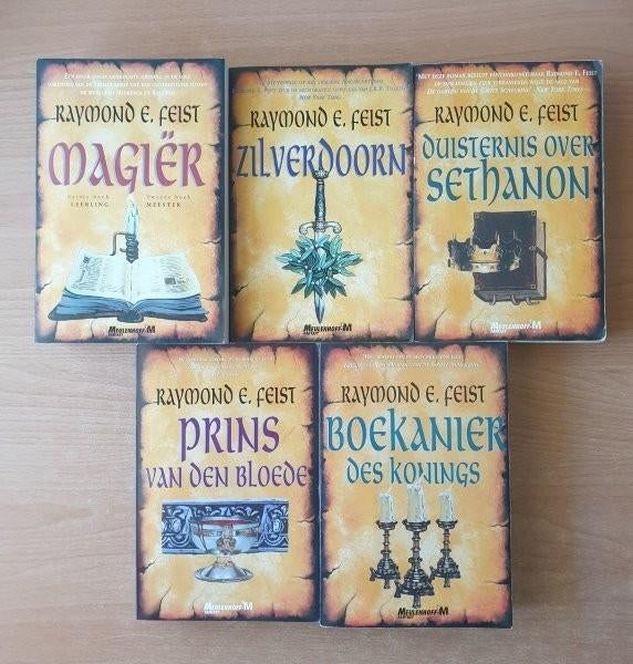 Raymond E. Feist - De Oorlog van de Grote Scheuring, Ophalen of Verzenden, Gelezen, Raymond E. Feist