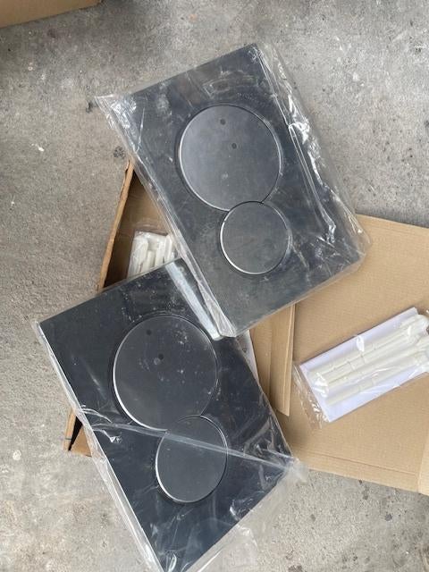 2x geberit bedieningspaneel sigma 20 Chroom, Ophalen, Nieuw, Chroom, Toilet