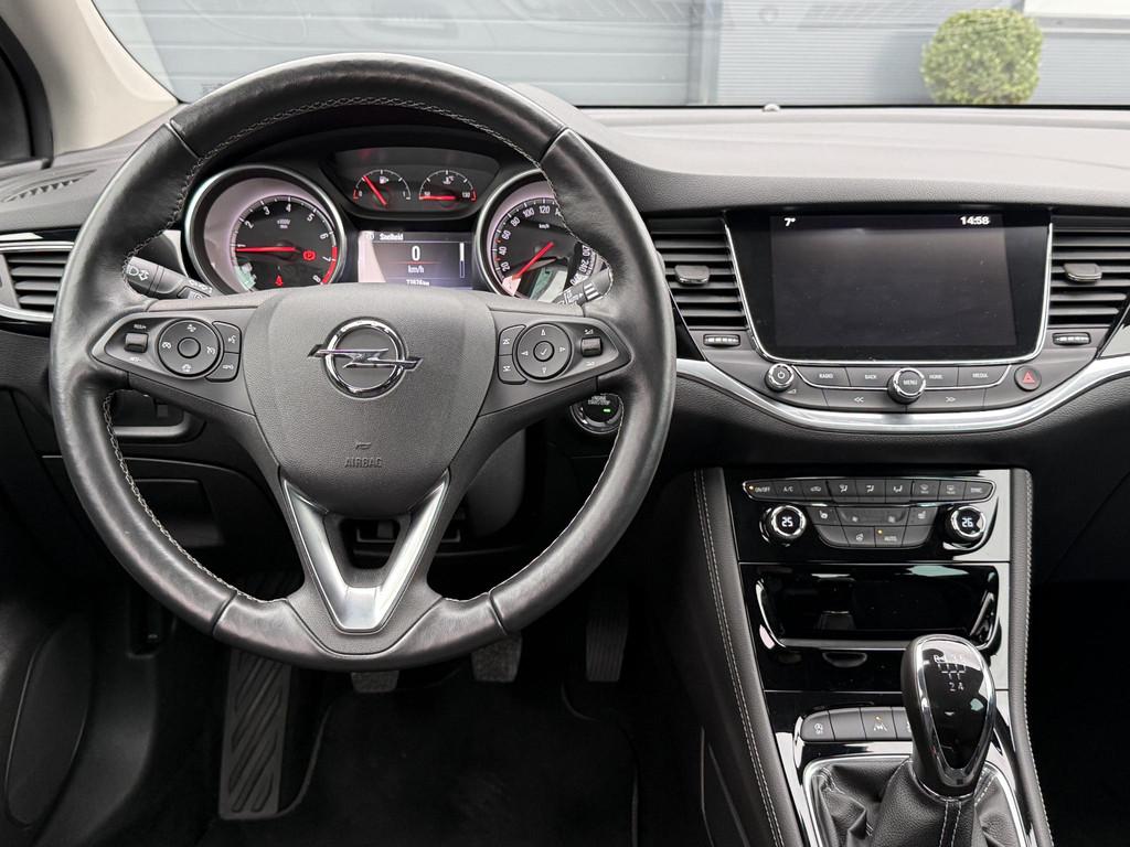 Opel Astra 1.0 Innovation 2e Eigenaar,Navi,Camera,Stuurverw,, Auto's, Lichtsensor, Stof, Gebruikt, 610 kg