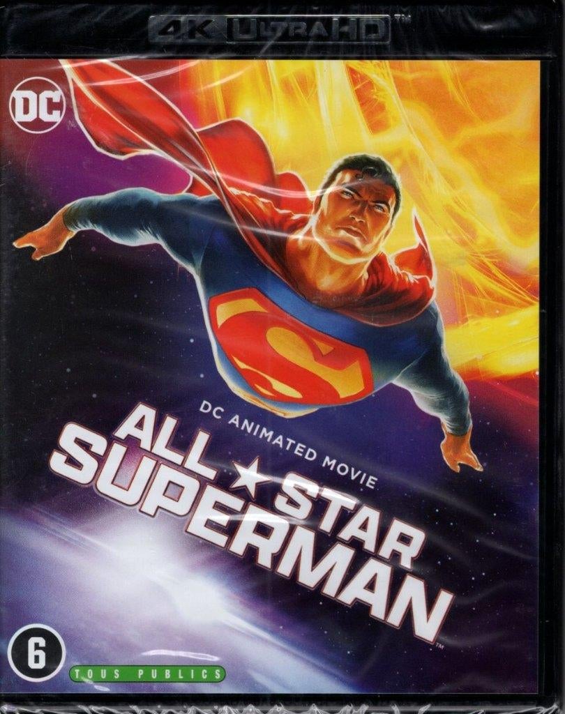 All Star Superman - 4K Ultra HD - nieuw in seal - NL, Verzenden, Actie, Info@warnerbros.com, Nieuw in verpakking