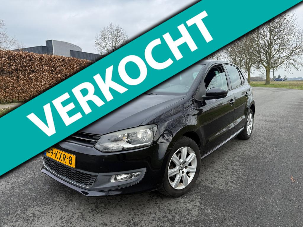 Volkswagen Polo 1.4-16V Highline NAP/AIRCO/CRUISE/APK 3-2027, Voorwielaandrijving, 86 pk, Zwart, Origineel Nederlands