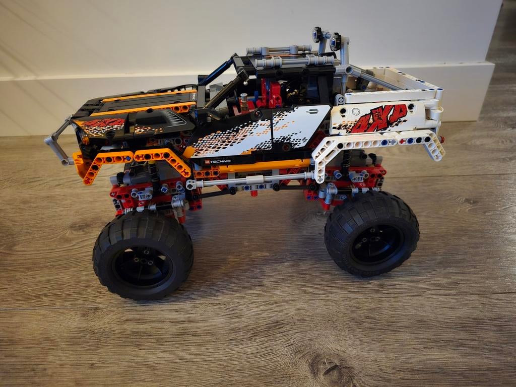 Lego Technic 9398 4x4 Crawler met afstandsbediening, Ophalen of Verzenden, Zo goed als nieuw, Complete set, Lego