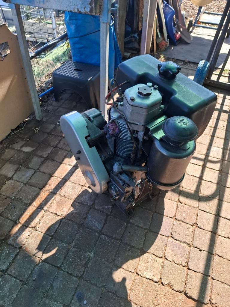 Deutz Dieselmotor - Luchtgekoeld, Elektrisch Start, Rechtsdr, Doe-het-zelf en Verbouw, Motoren, Ophalen of Verzenden