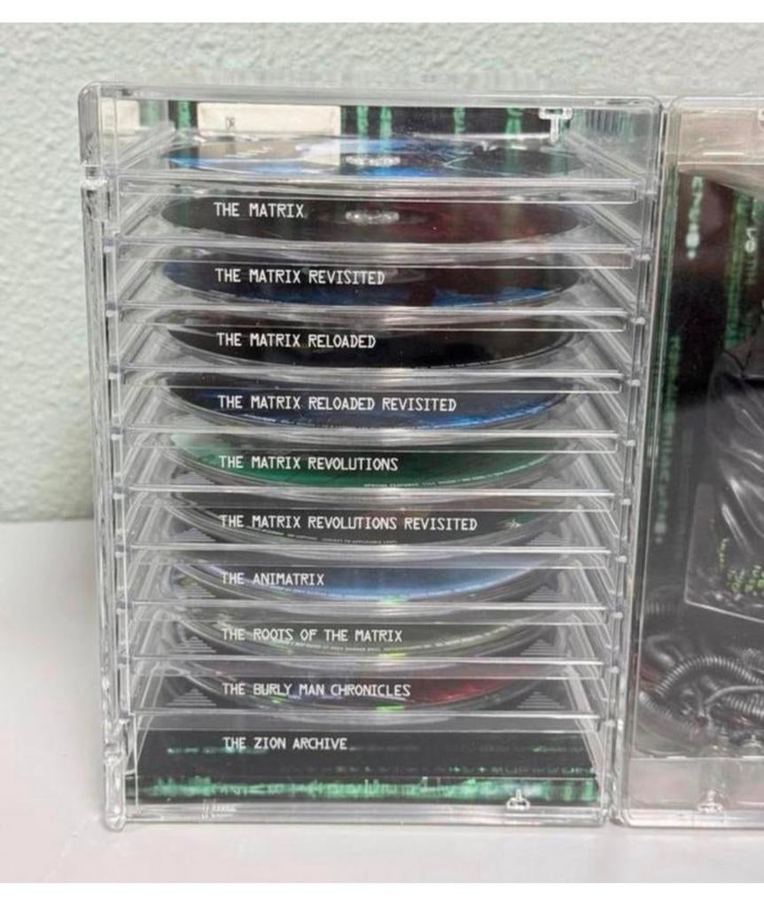 The Ultimate Matrix Collection - 10 DVD dvds beeld boxset, Vanaf 12 jaar, Ophalen of Verzenden, Zo goed als nieuw, Boxset