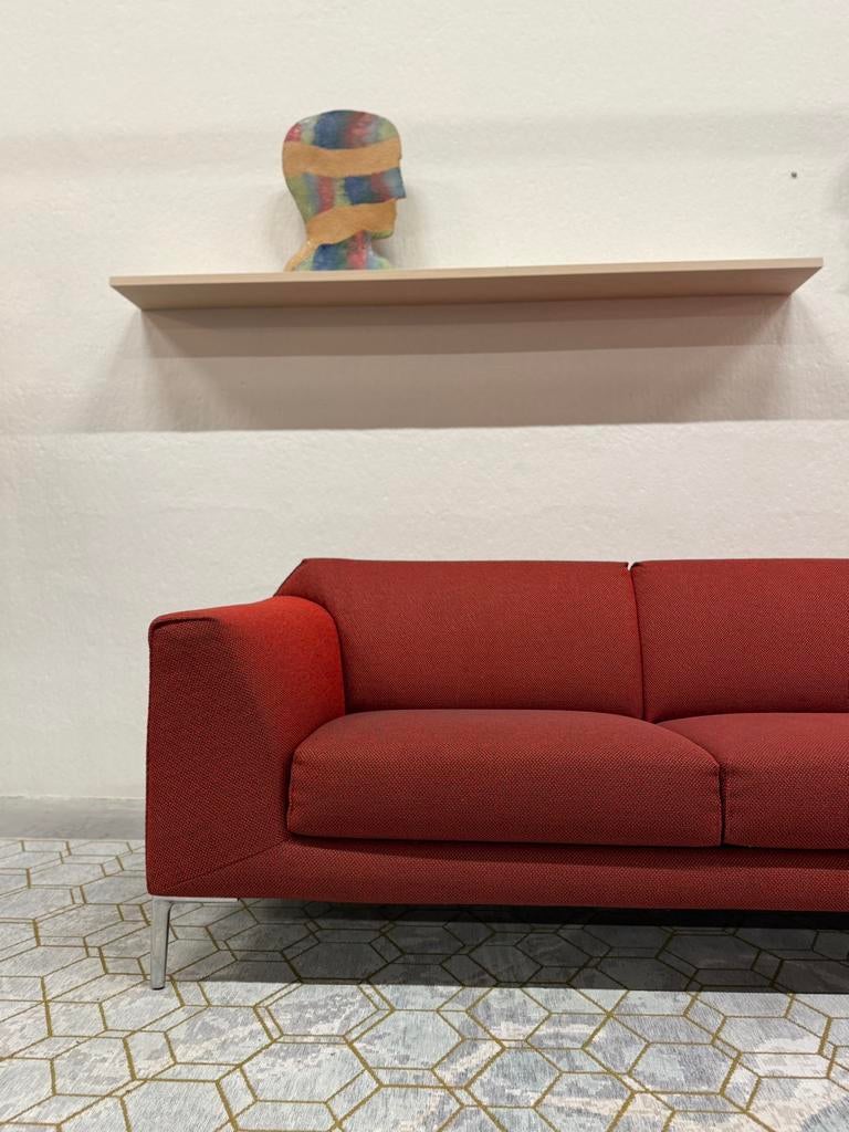 Pode Fold Hoekbank Bolster stof Rood Design Bank 280x285, Hoekbank, Nieuw, Pode, Vierpersoons of meer